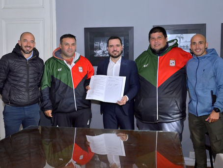 La Municipalidad entregó aporte económico al club La Bianca