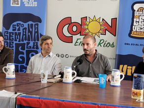 Se presentó en Colón la 57ª edición de la Semana de la Cerveza de Paysandú