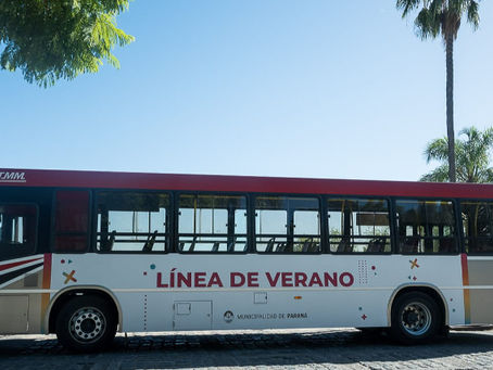 Presentaron la línea de colectivos de verano que llegará hasta el Balneario Municipal y el Thompson