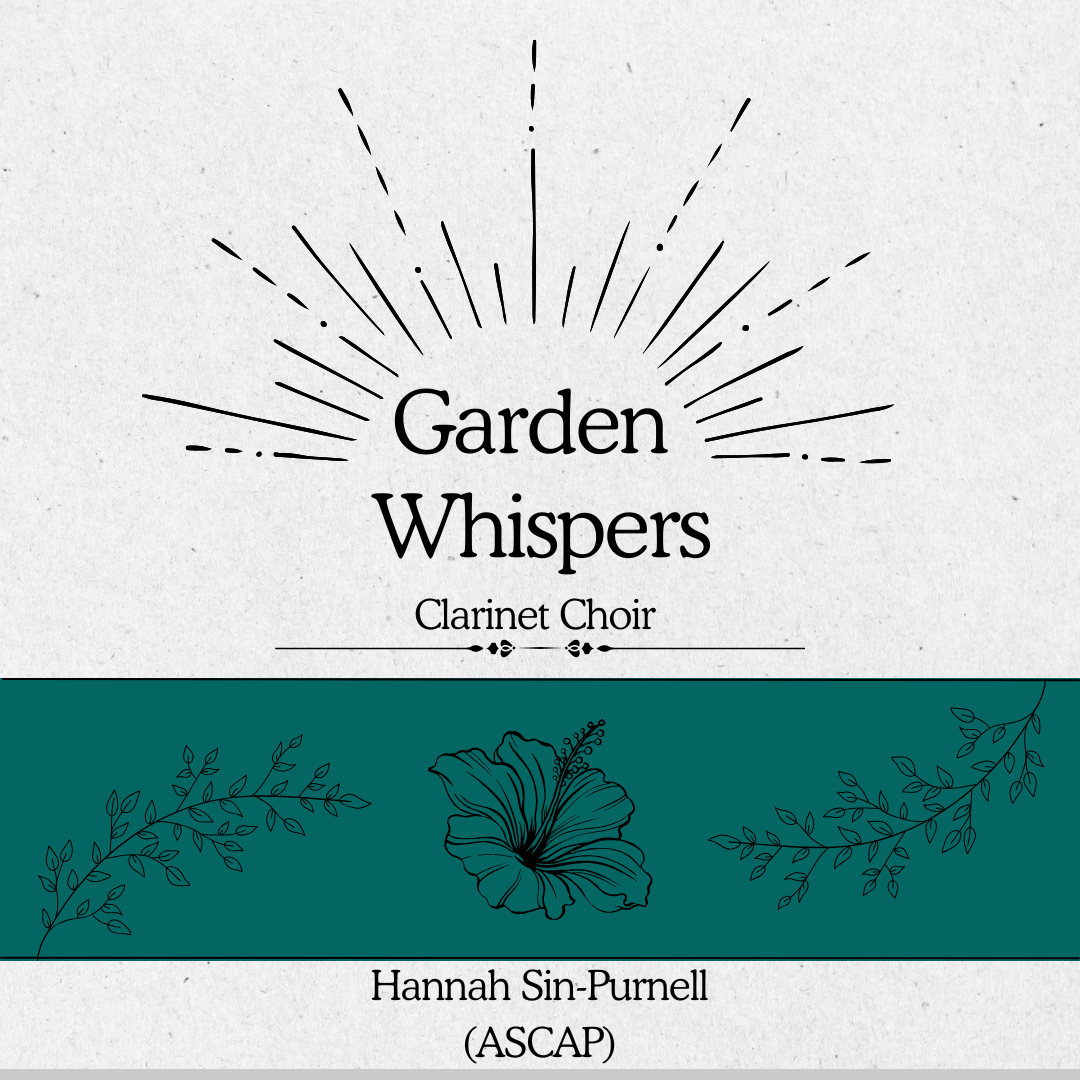 Garden Whispers | Clarinet Choir (Digital Score & Parts)