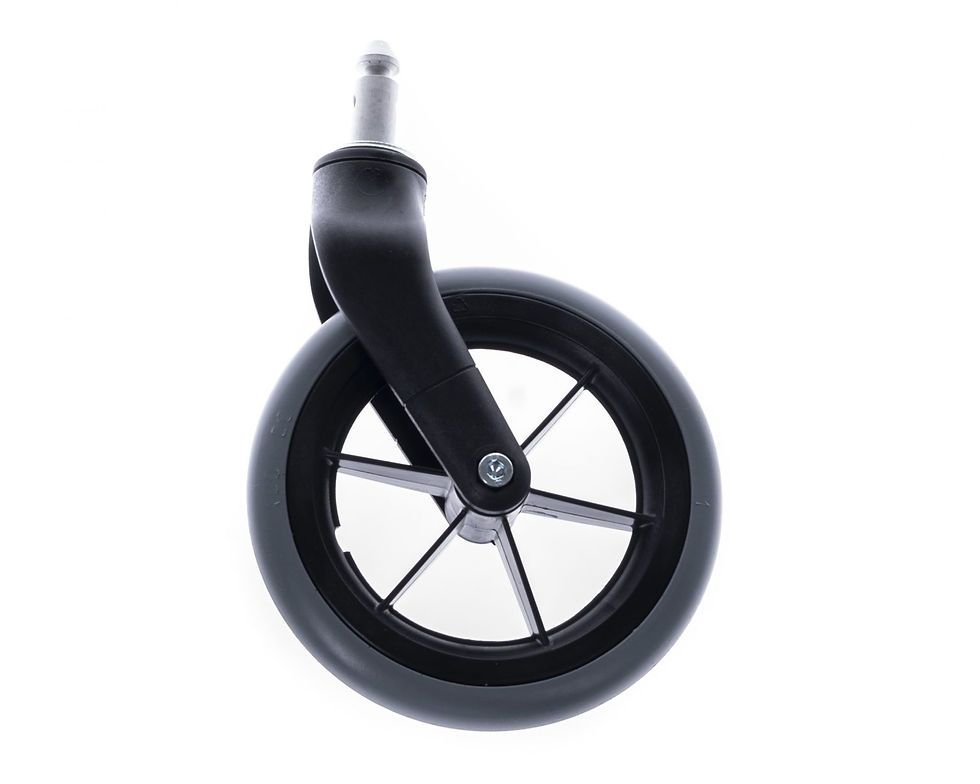 6" front swivel wheel