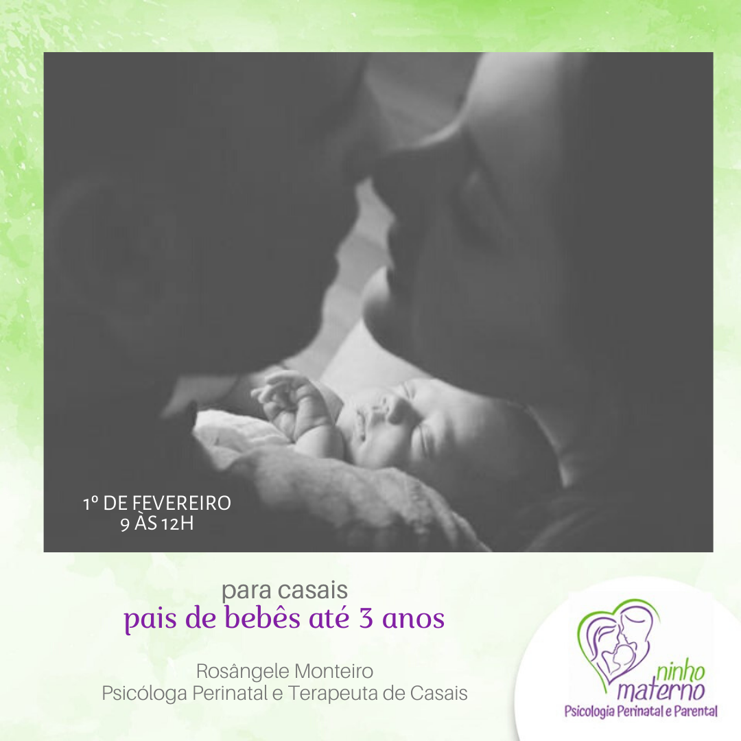 Worshop casais pais de bebês