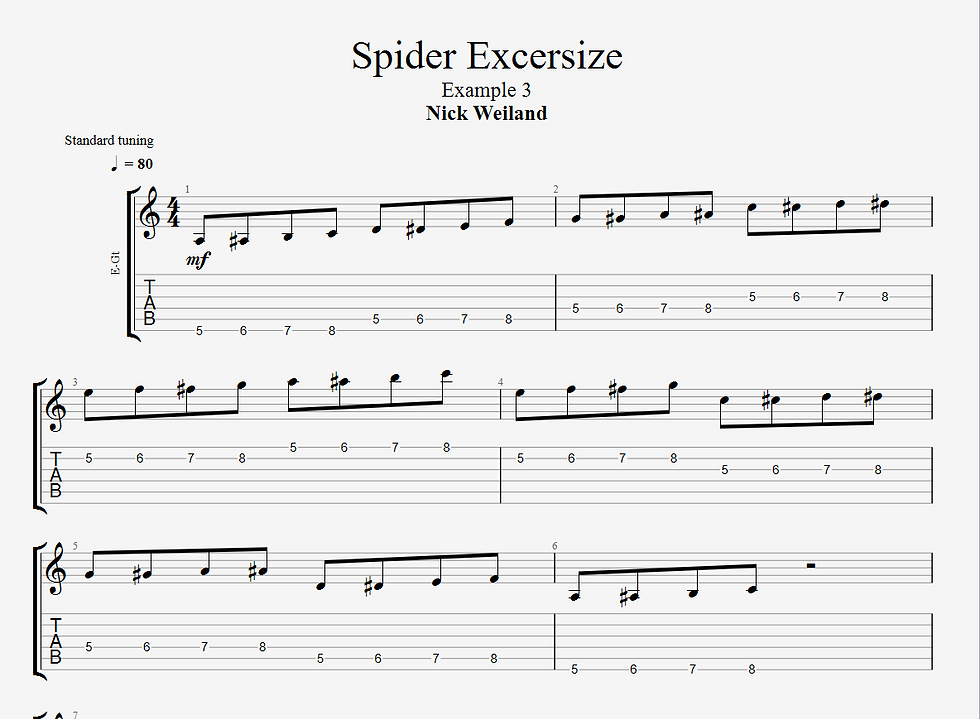 How To Warm Up On Guitar Effectively - Spider Exercise | Grokit Guitar