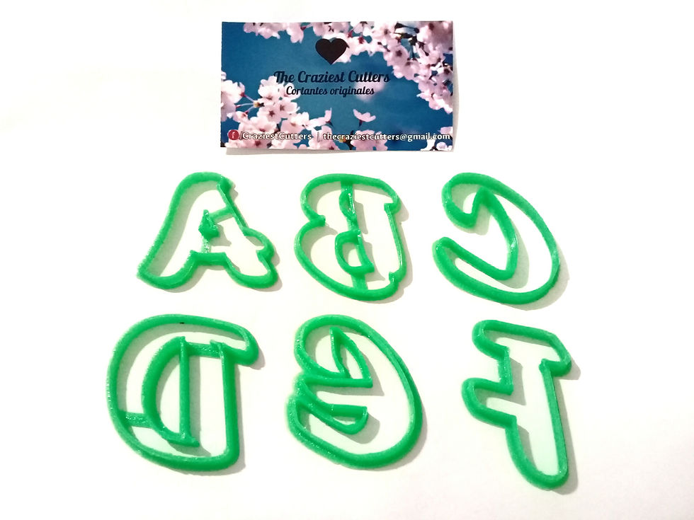 Miniatura: Abecedario Cookie Cakes