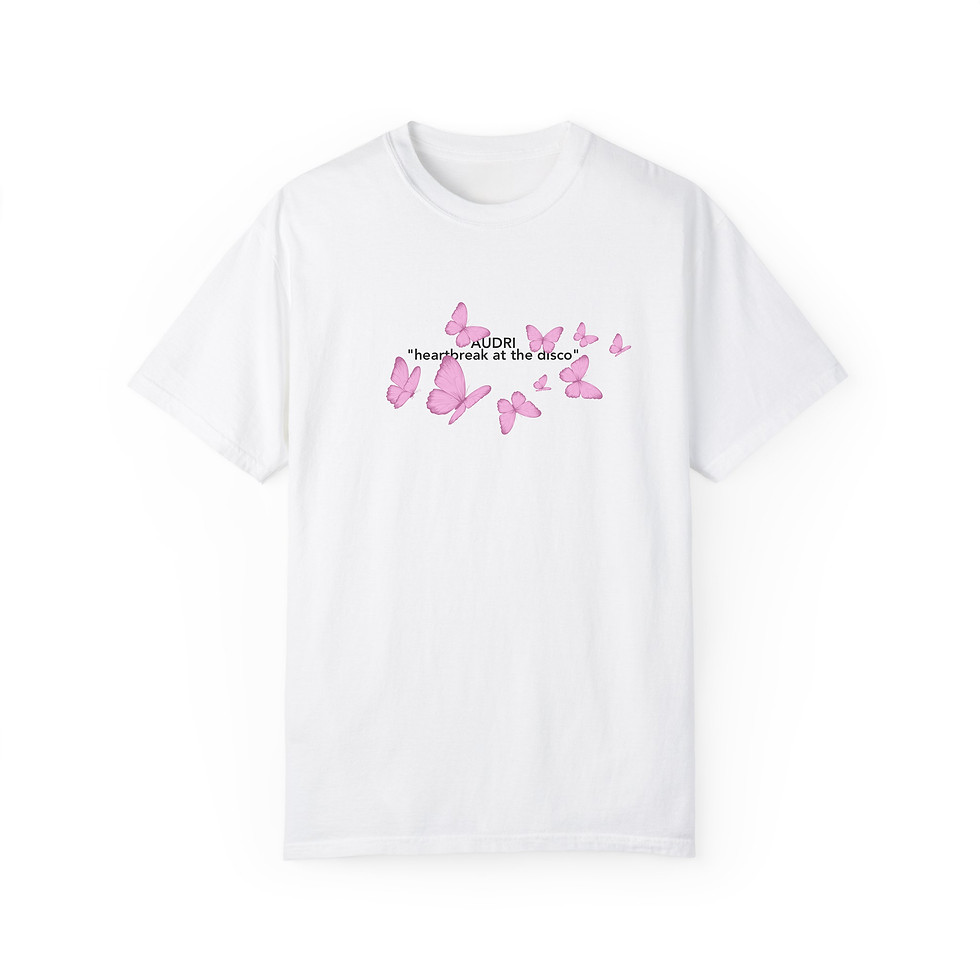 Thumbnail: "heartbreak at the disco" Butterfly Shirt