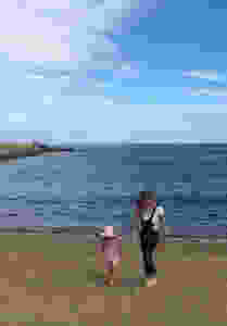 Barceloneta con niños