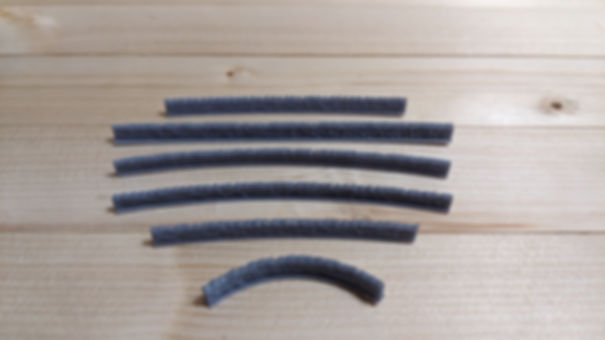 Slate Wall Curved Sections