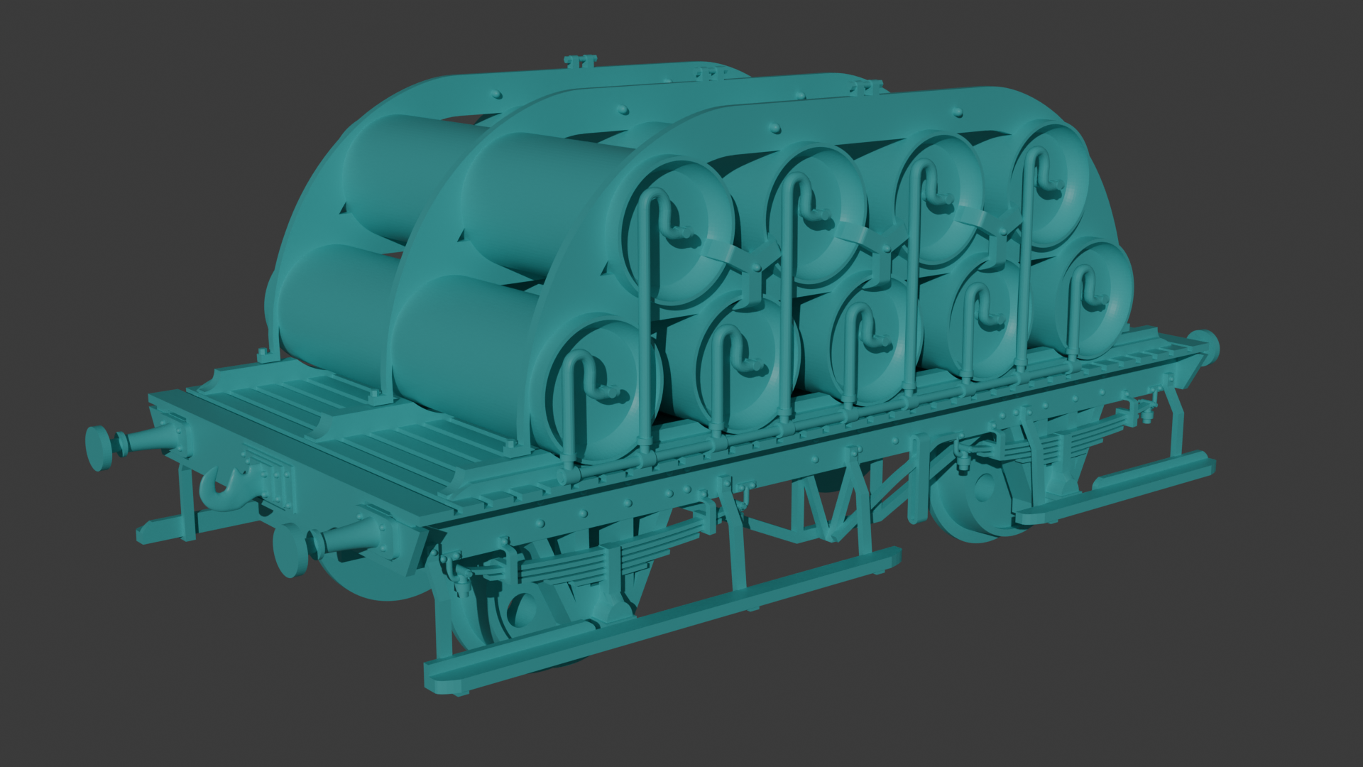 GWR Cordon DD4 Gas Tanker (3mm)