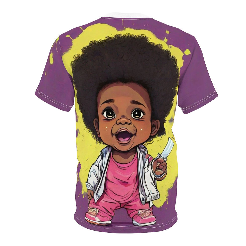 Miniature : Unisex Cut & Sew Tee (AOP)