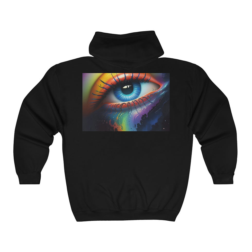 Miniatura: Unisex Heavy Blend™ Full Zip Hooded Sweatshirt