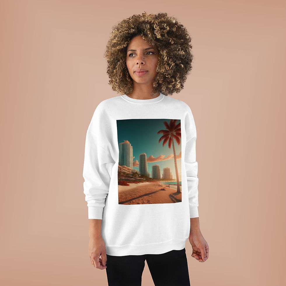 Thumbnail: Unisex EcoSmart® Crewneck Sweatshirt