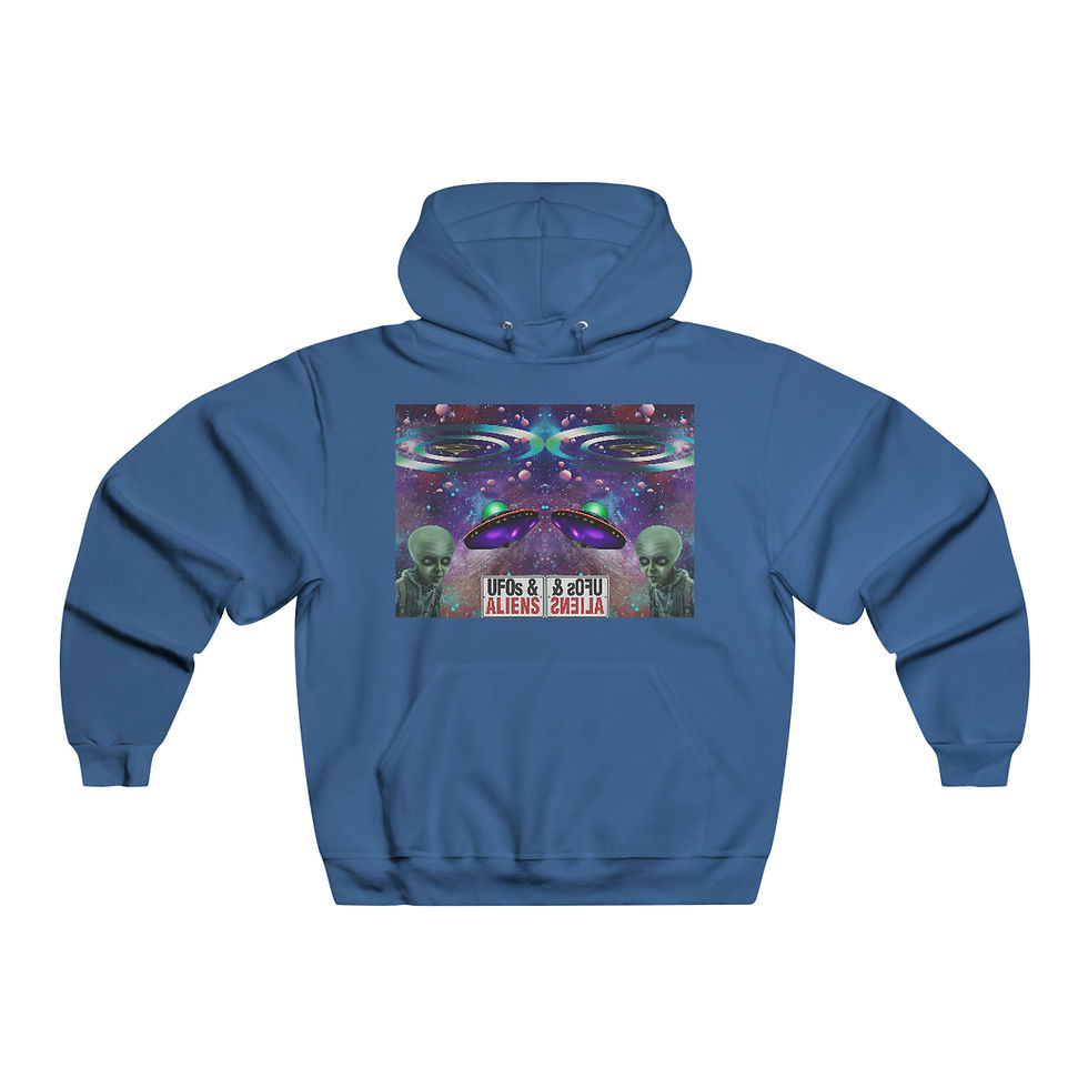 縮圖：UFO Men's NUBLEND® Hooded Sweatshirt