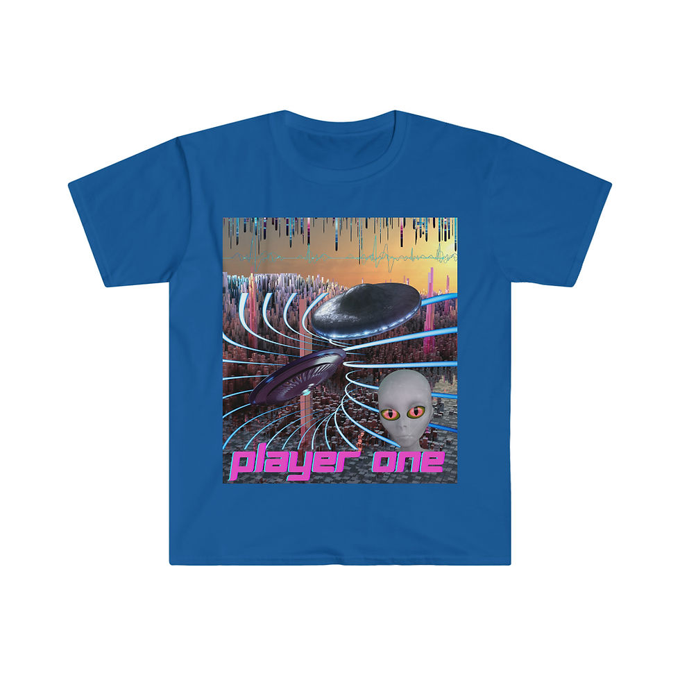 縮圖：UFO Unisex Softstyle T-Shirt