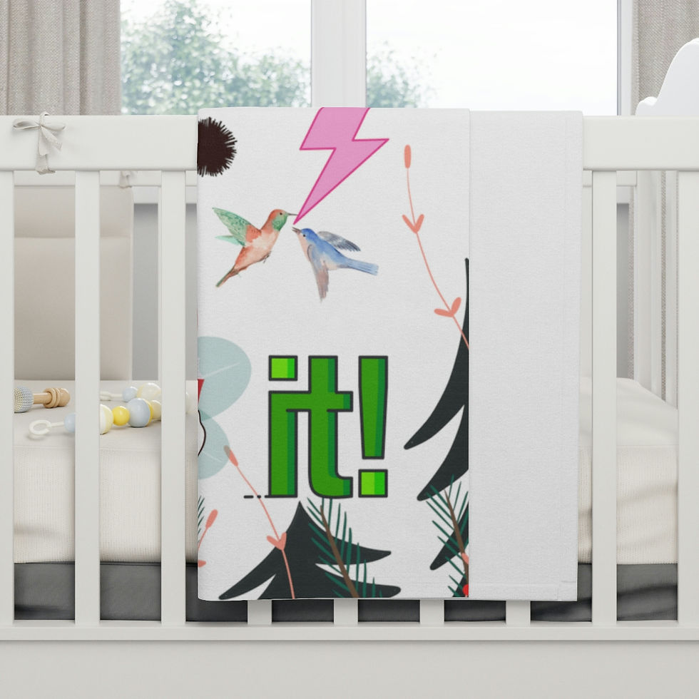 Thumbnail: GOODIES APPAREL Soft Fleece Baby Blanket