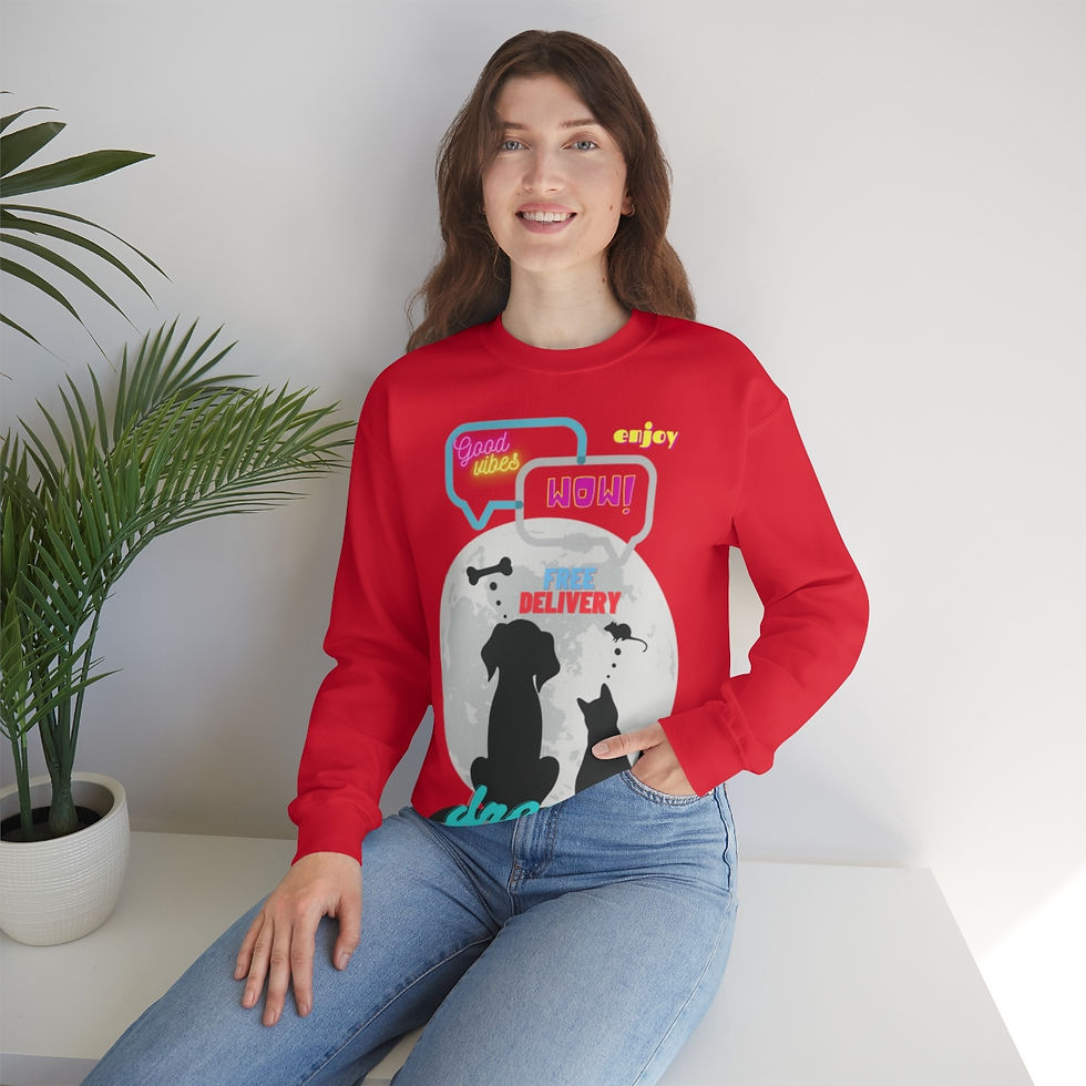 Miniatura: JuiceWear Unisex Heavy Blend™ Crewneck Sweatshirt