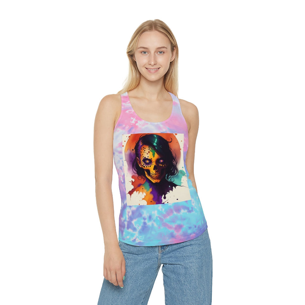 Miniatura: Tie Dye Racerback Tank Top
