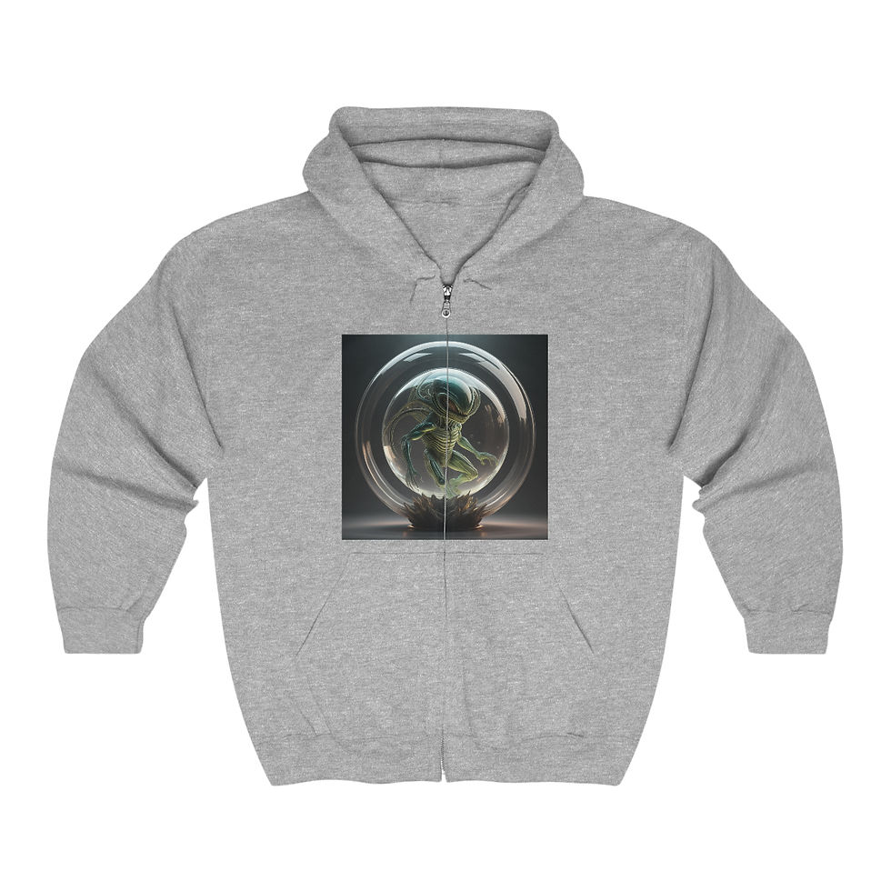 Miniatura: Unisex Heavy Blend™ Full Zip Hooded Sweatshirt
