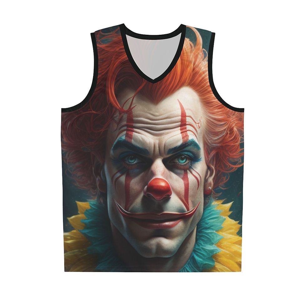 Miniatura: IT Clown Basketball Jersey (Halloween)