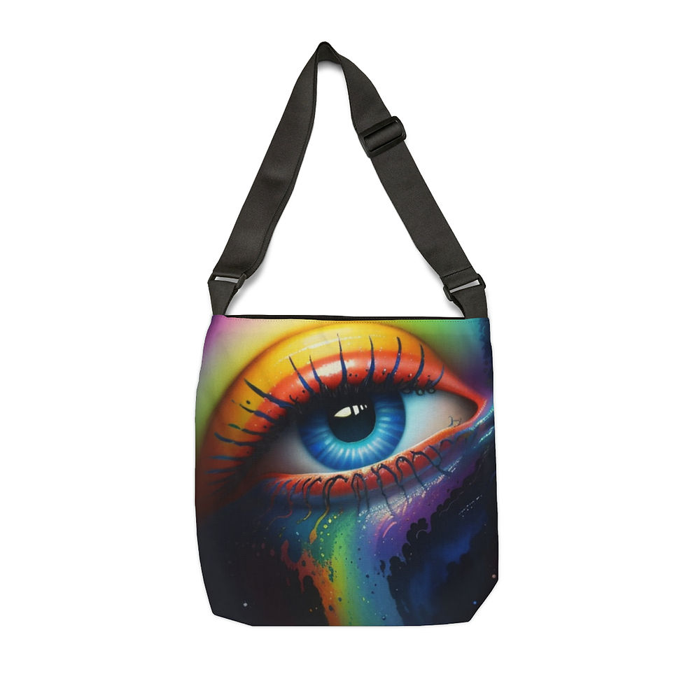 縮圖：Adjustable Tote Bag (AOP)