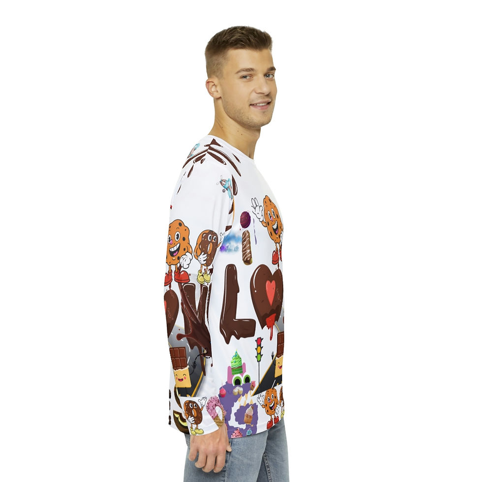 Miniatura: Men's Long Sleeve Shirt (AOP)