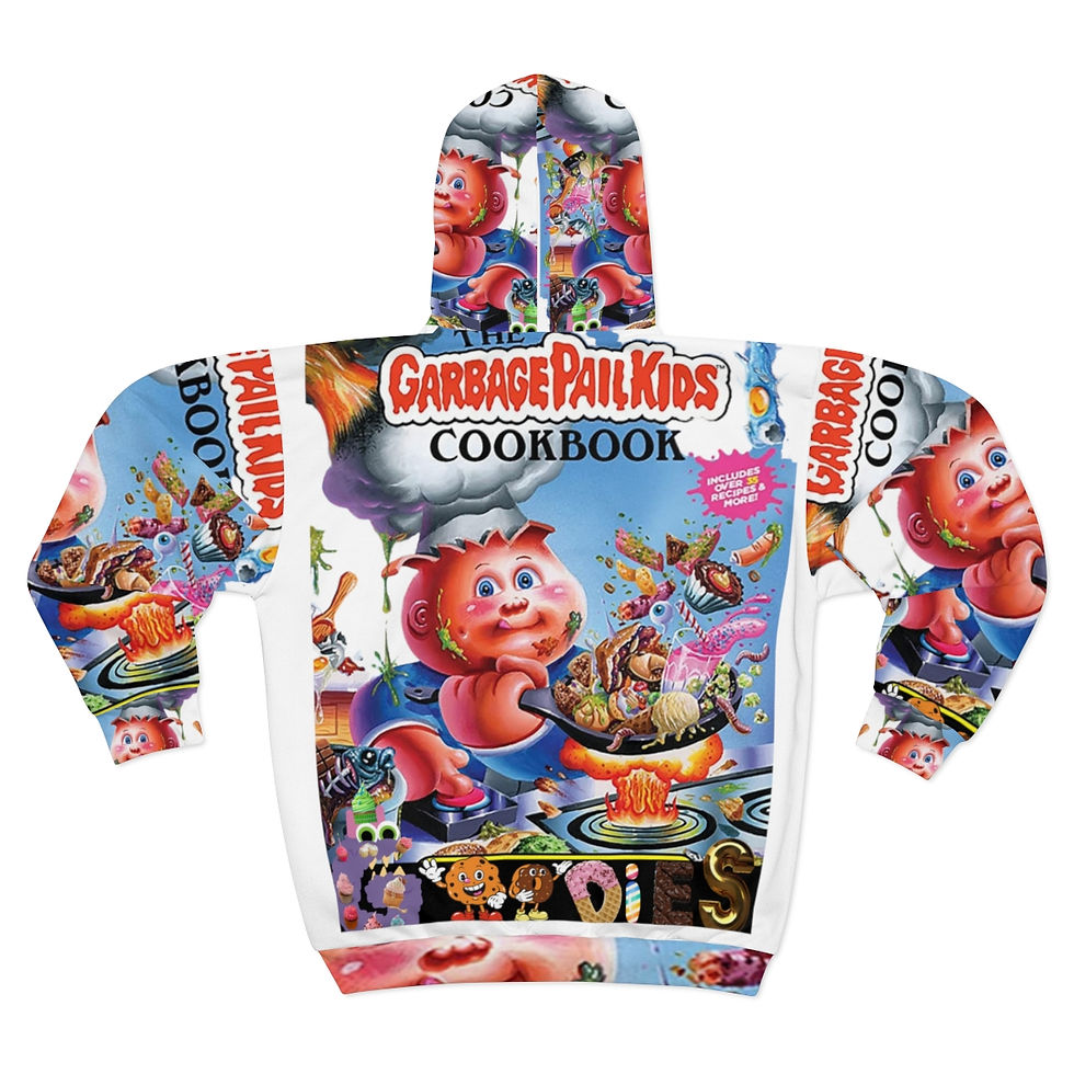 縮圖：GOODIES APPAREL Unisex Zip Hoodie (AOP)
