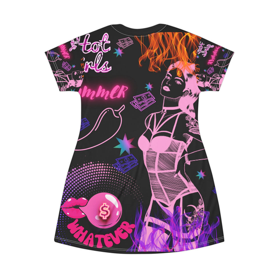 Miniatura: T-Shirt Dress (AOP)
