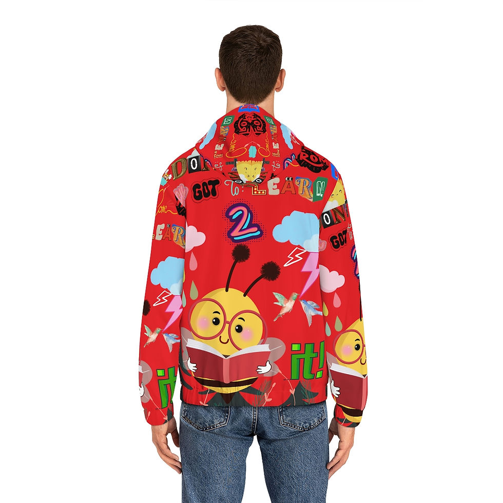Thumbnail: GOODIES APPAREL Men's Full-Zip Hoodie (AOP)
