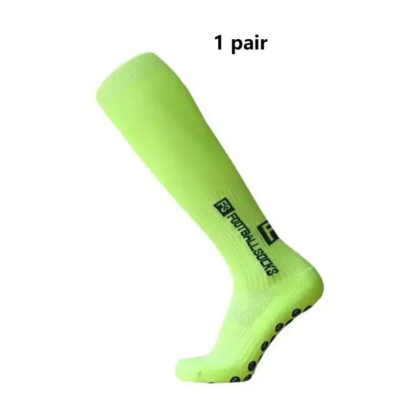 Thumbnail: New Men's Non-Slip Soccer Socks Breathable Knee High Towel Bottom Cycling Hiking