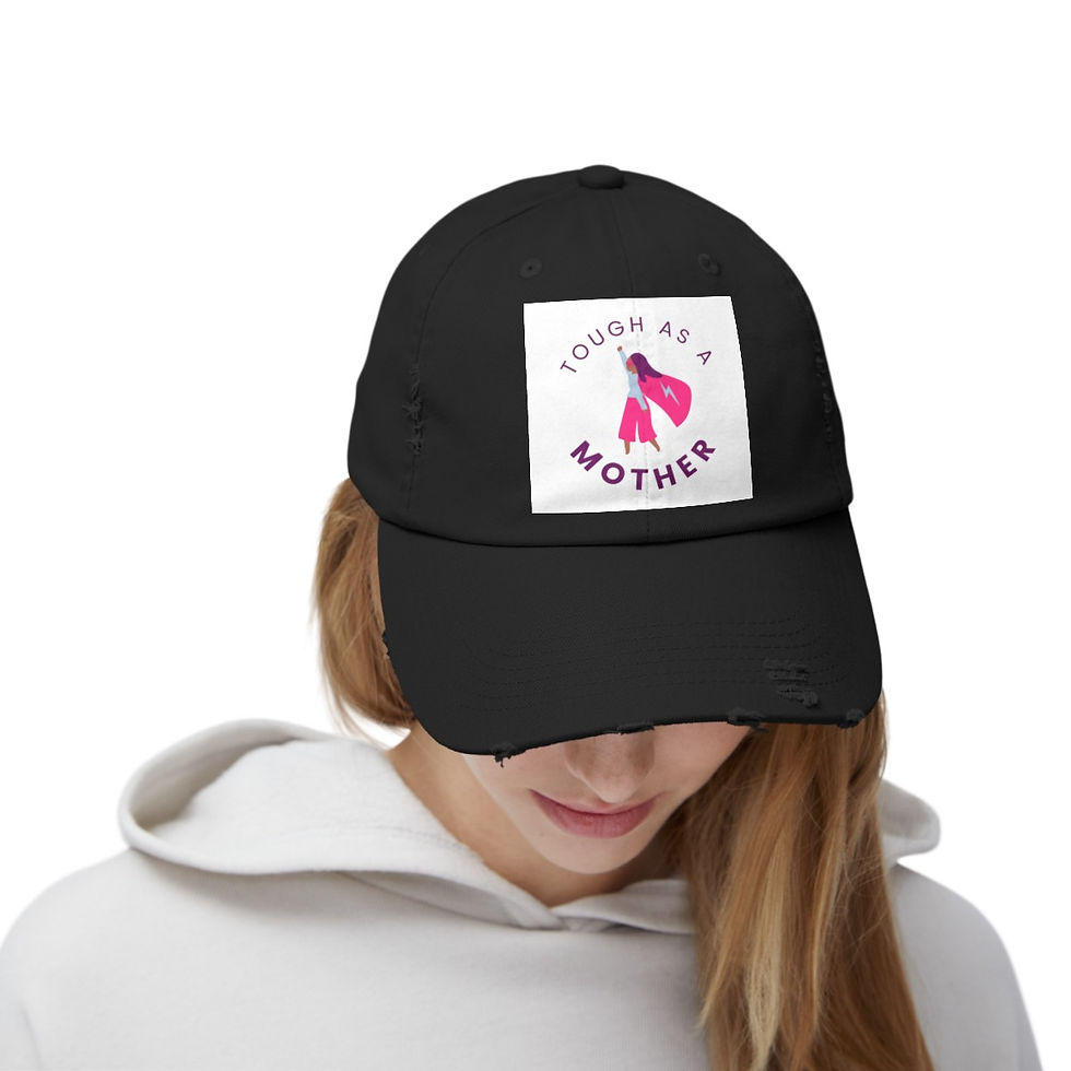 Thumbnail: Unisex Distressed Cap