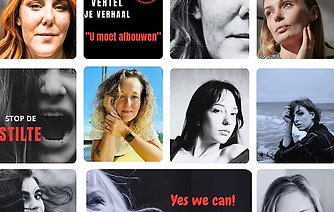 collage van foto's van mensen