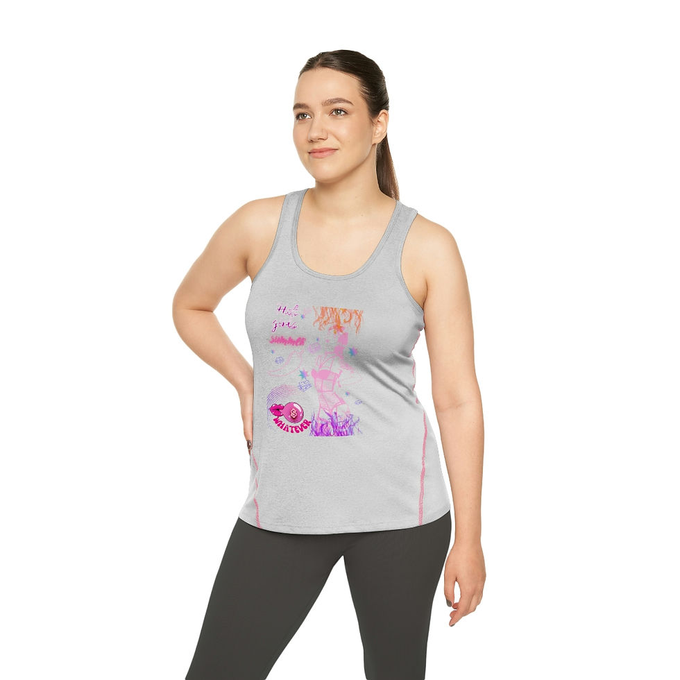 Miniature : JUICE WEAR Women's Racerback Sports Top