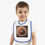 Miniatura: Baby Contrast Trim Jersey Bib