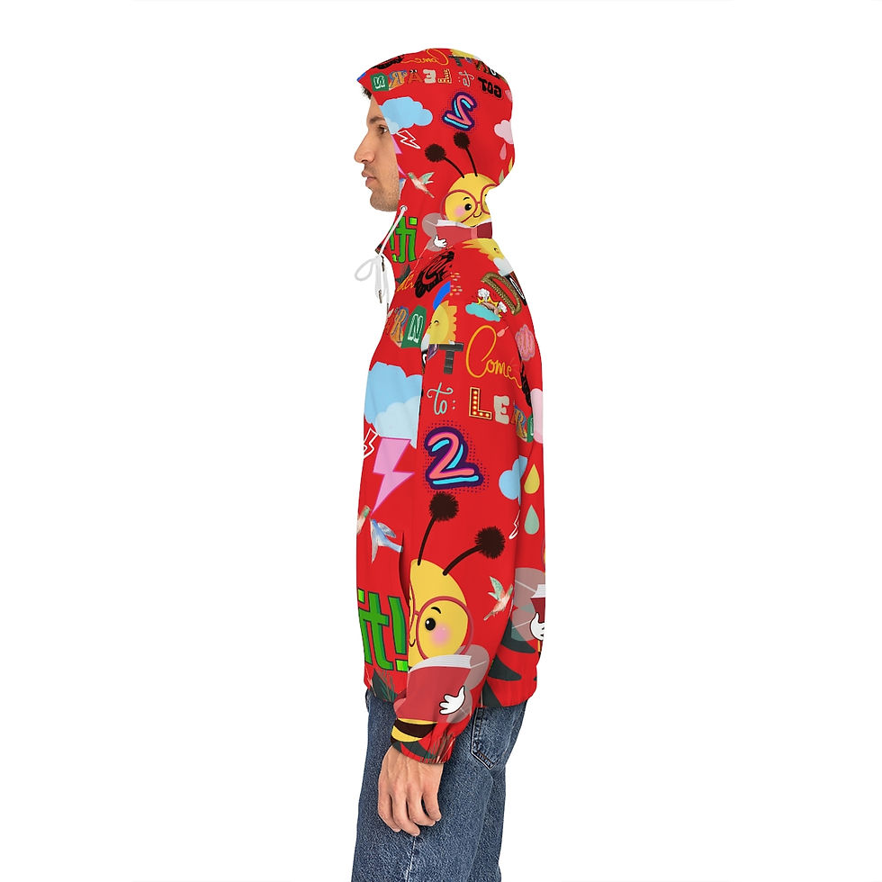 縮圖：GOODIES APPAREL Men's Full-Zip Hoodie (AOP)