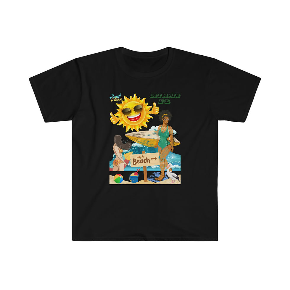 Miniature : Miami FL Unisex Softstyle T-Shirt