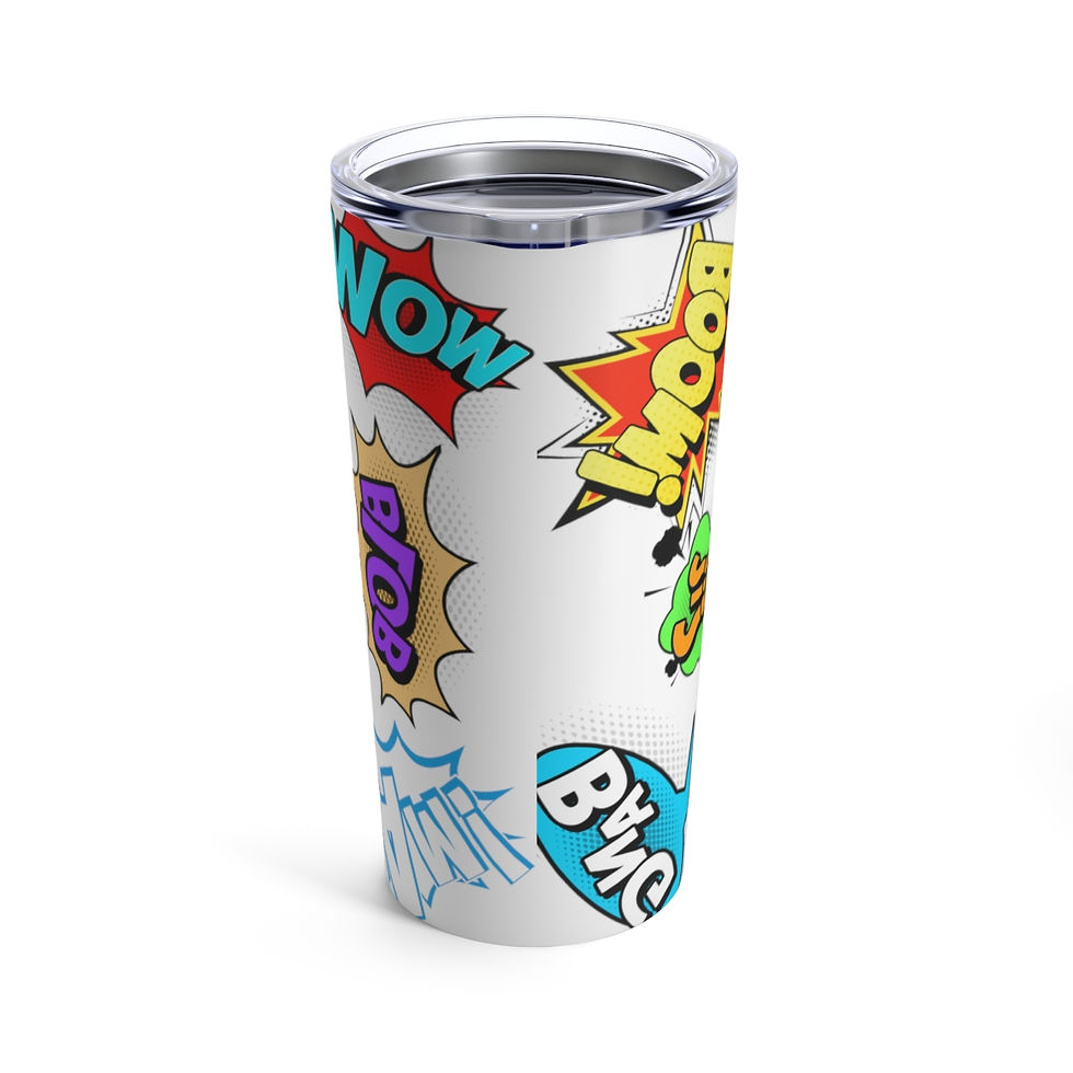 Miniature : Halloween Hero's POW Tumbler 20oz