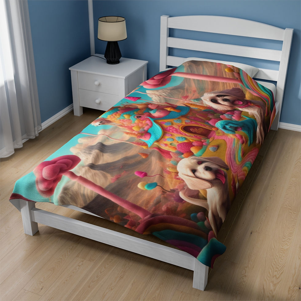 縮圖：Velveteen Plush Blanket