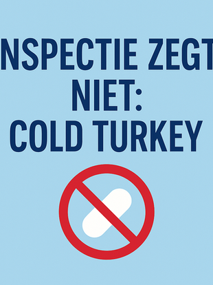 Inspectie huisarts stoppen opiaten