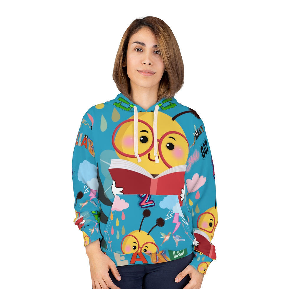 Miniatura: GOODIES APPAREL Unisex Pullover Hoodie (AOP)