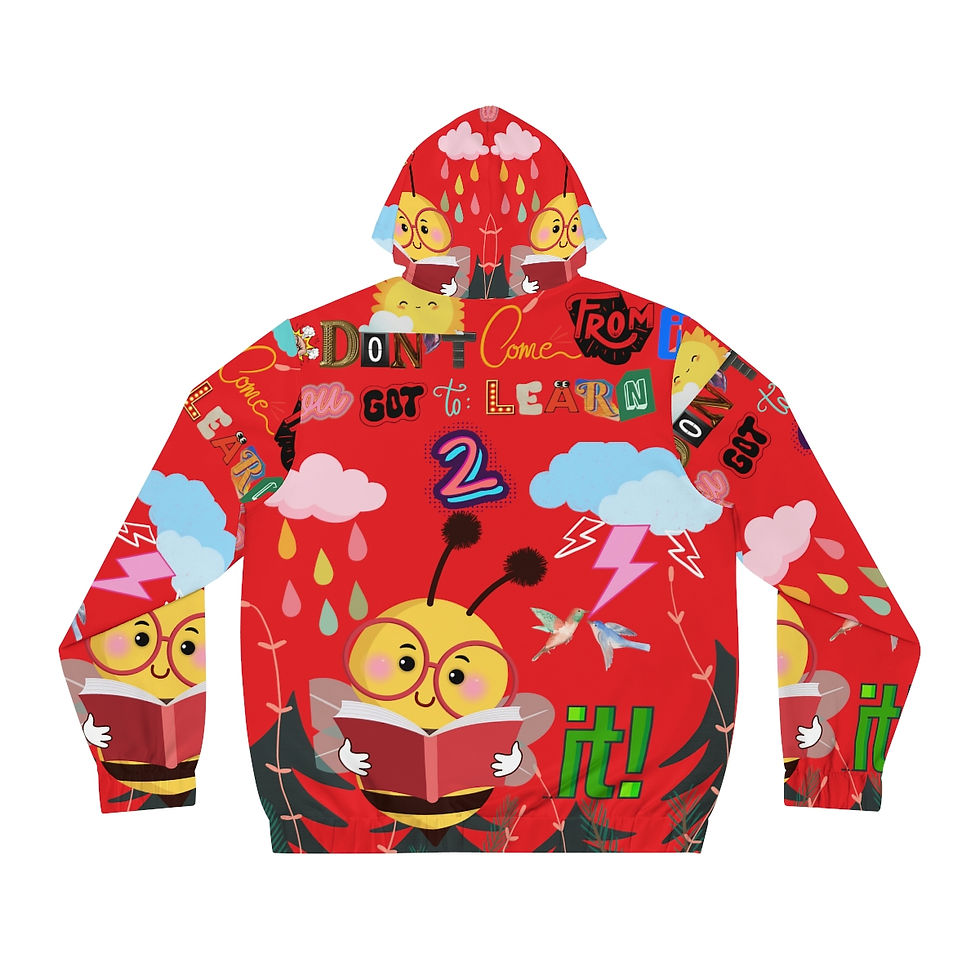 Thumbnail: GOODIES APPAREL Men's Full-Zip Hoodie (AOP)
