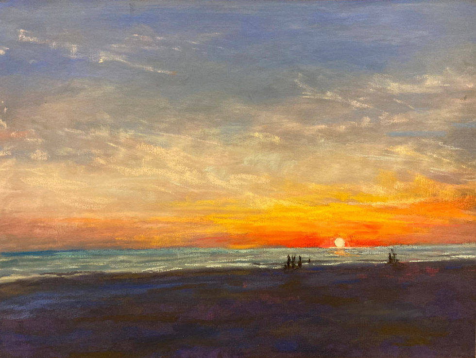 Sunset at Coquina Beach 2025
