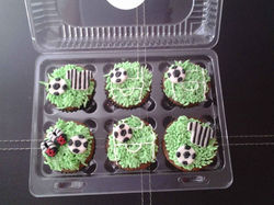 cupcakes soccer