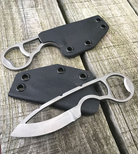 Ultralight beer opening neck knife | Wilmontknives