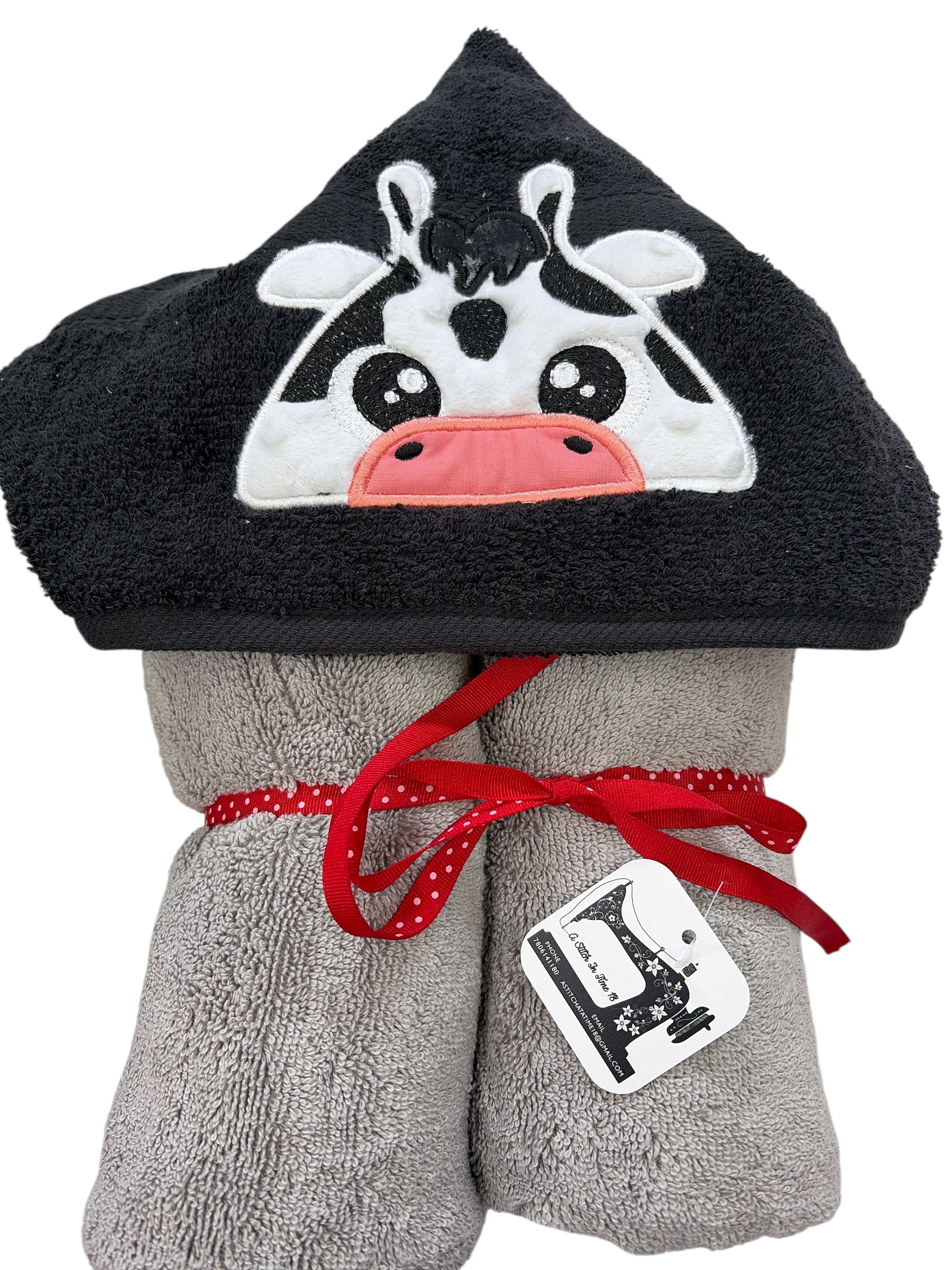 Black / white cow
