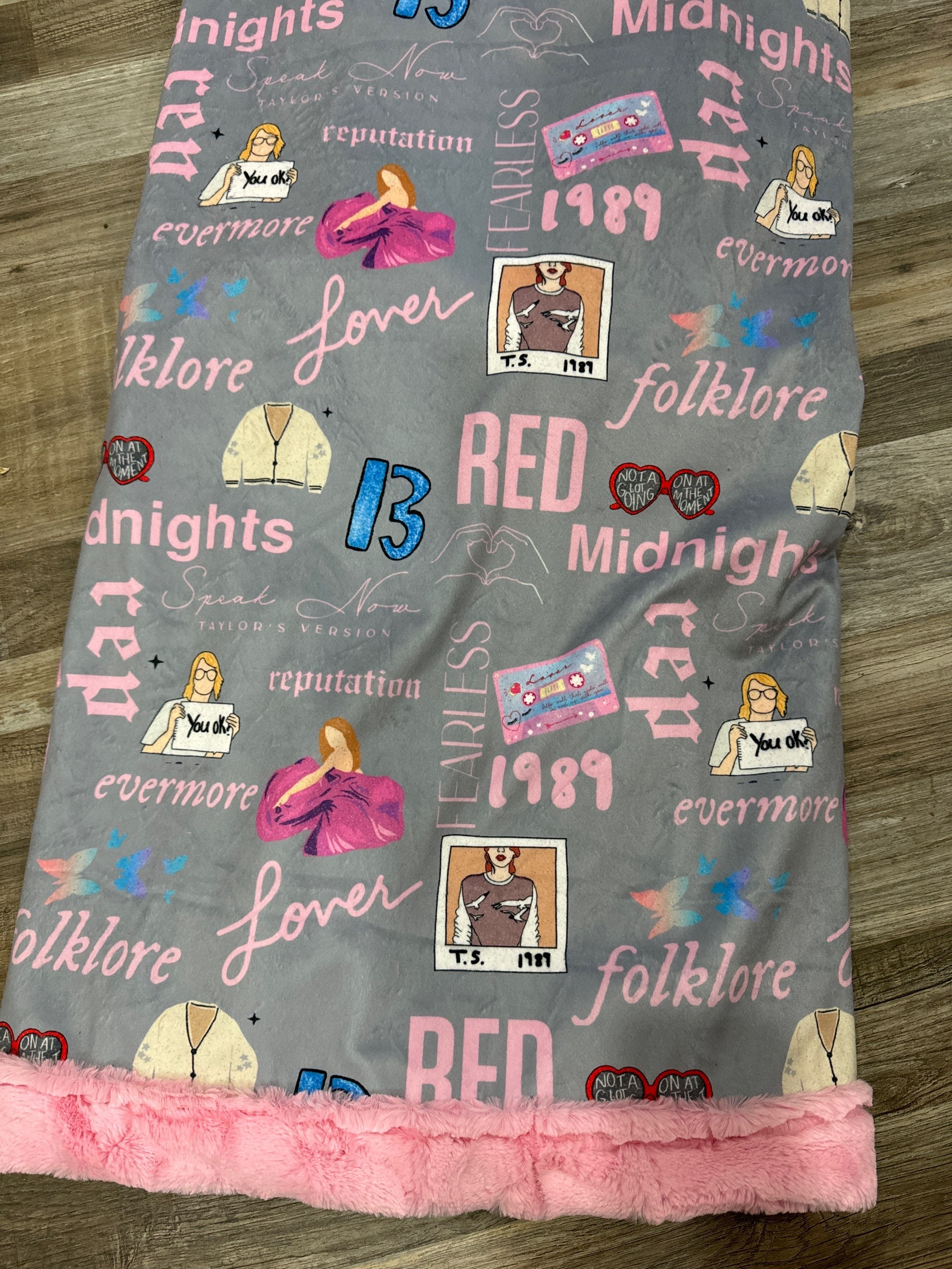 Swiftie pink luxe backing 