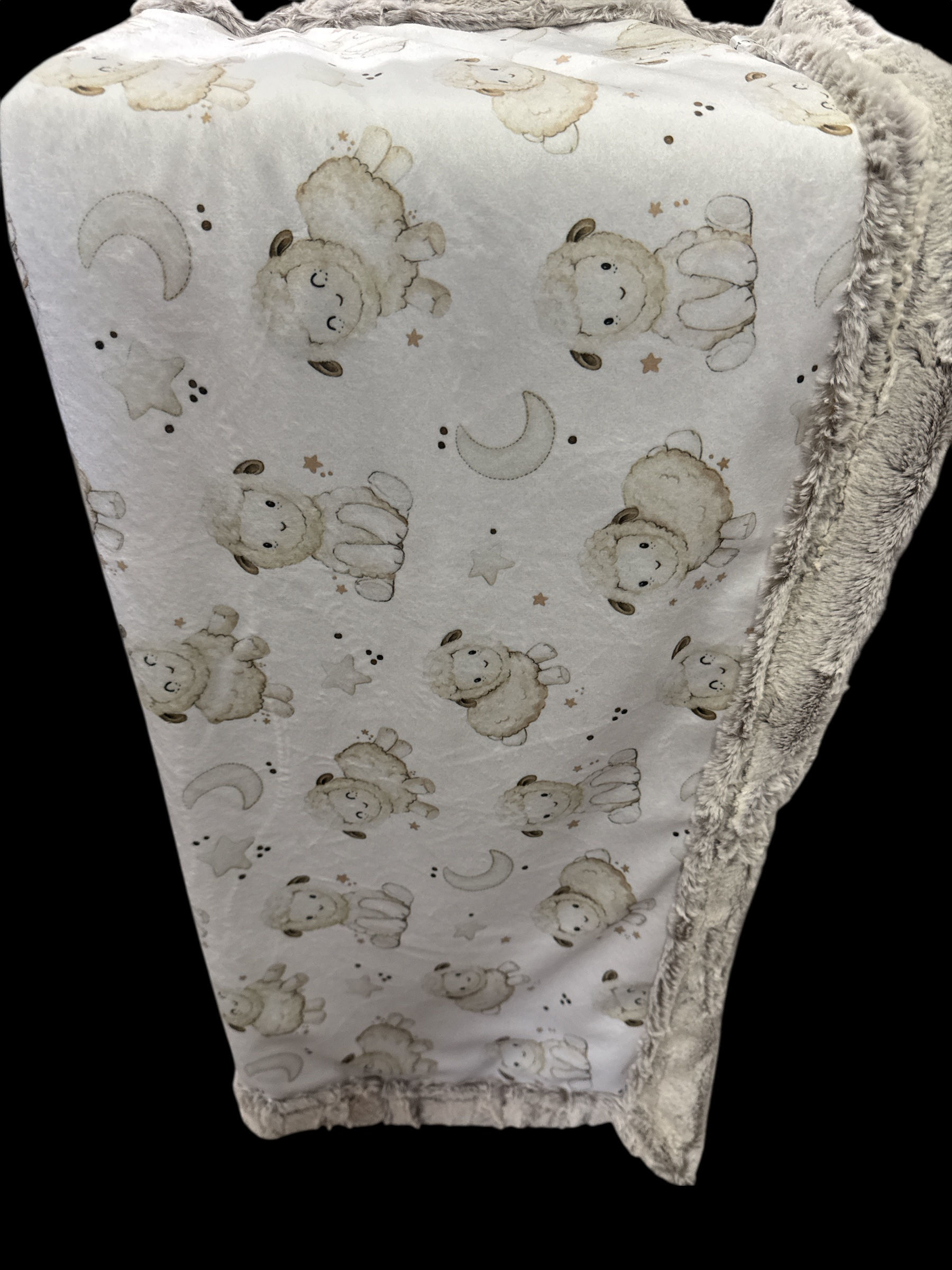 Sheep tan luxe backing 