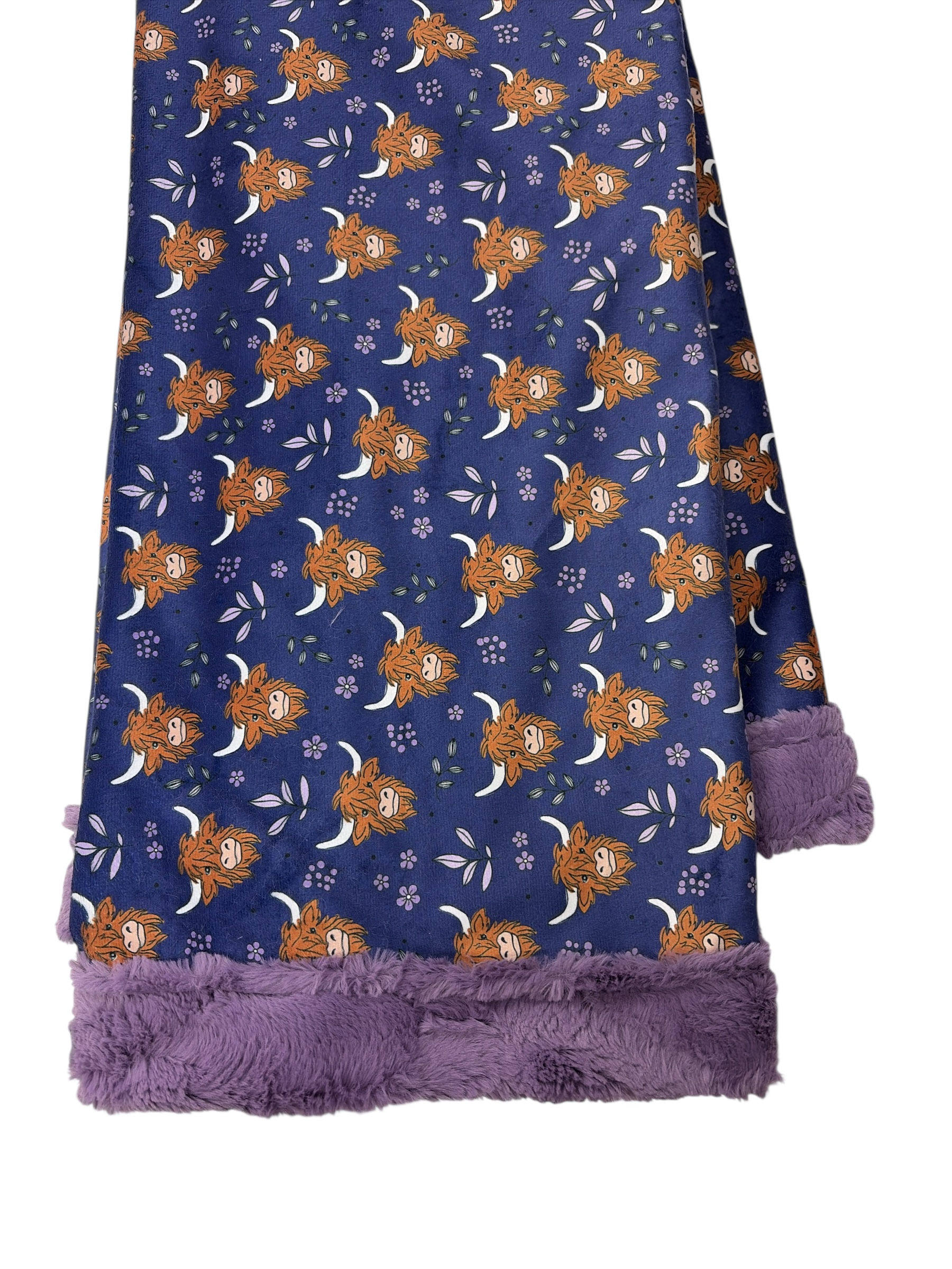 Purple Highland lilac backing