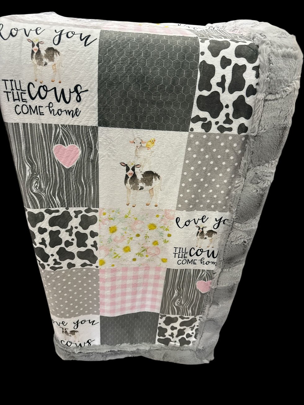 Love you to the cow come home with gray back