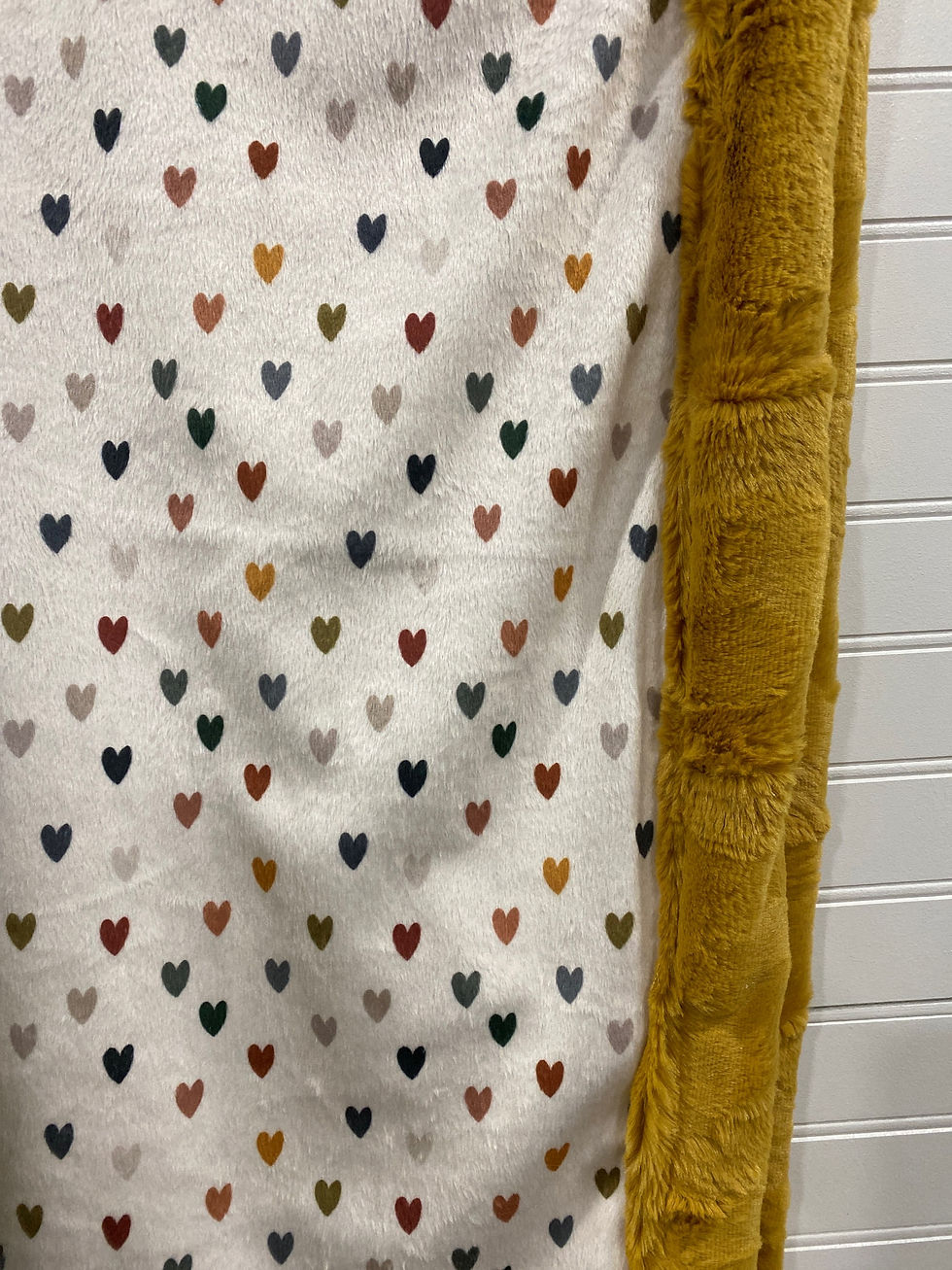 Boho hearts with gold Luxe backing