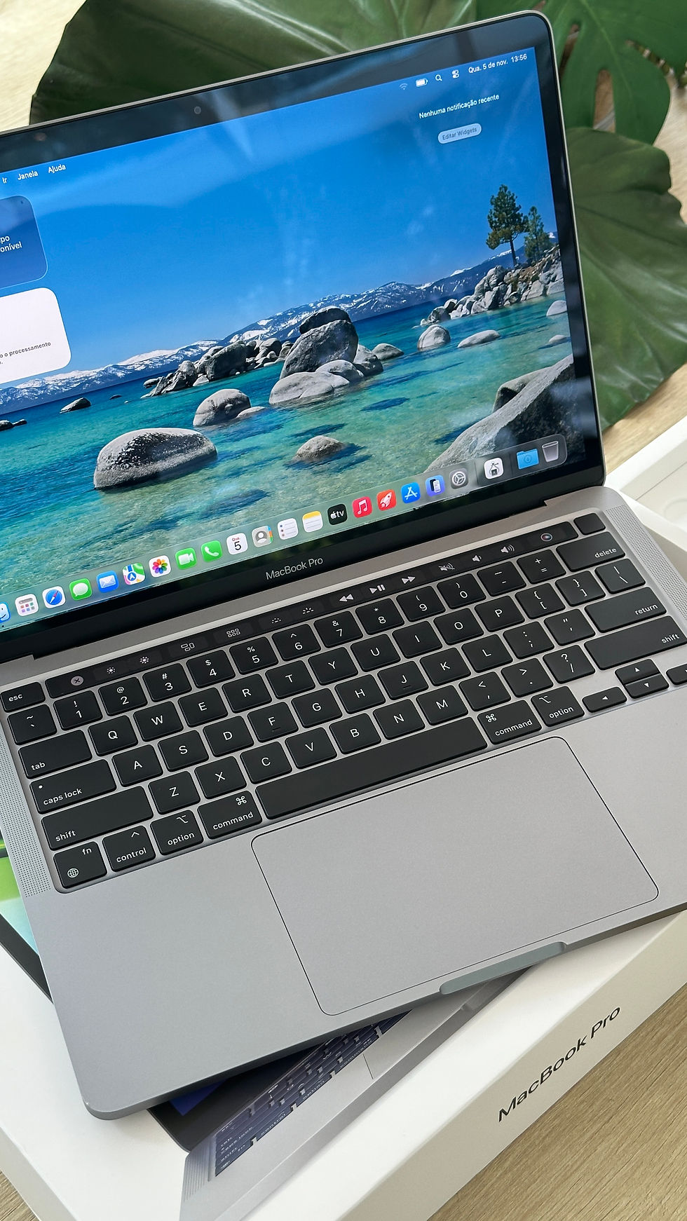 Miniatura: MacBook Pro M2 13.3" 512GB SSD 8GB Space Gray (Seminovo)