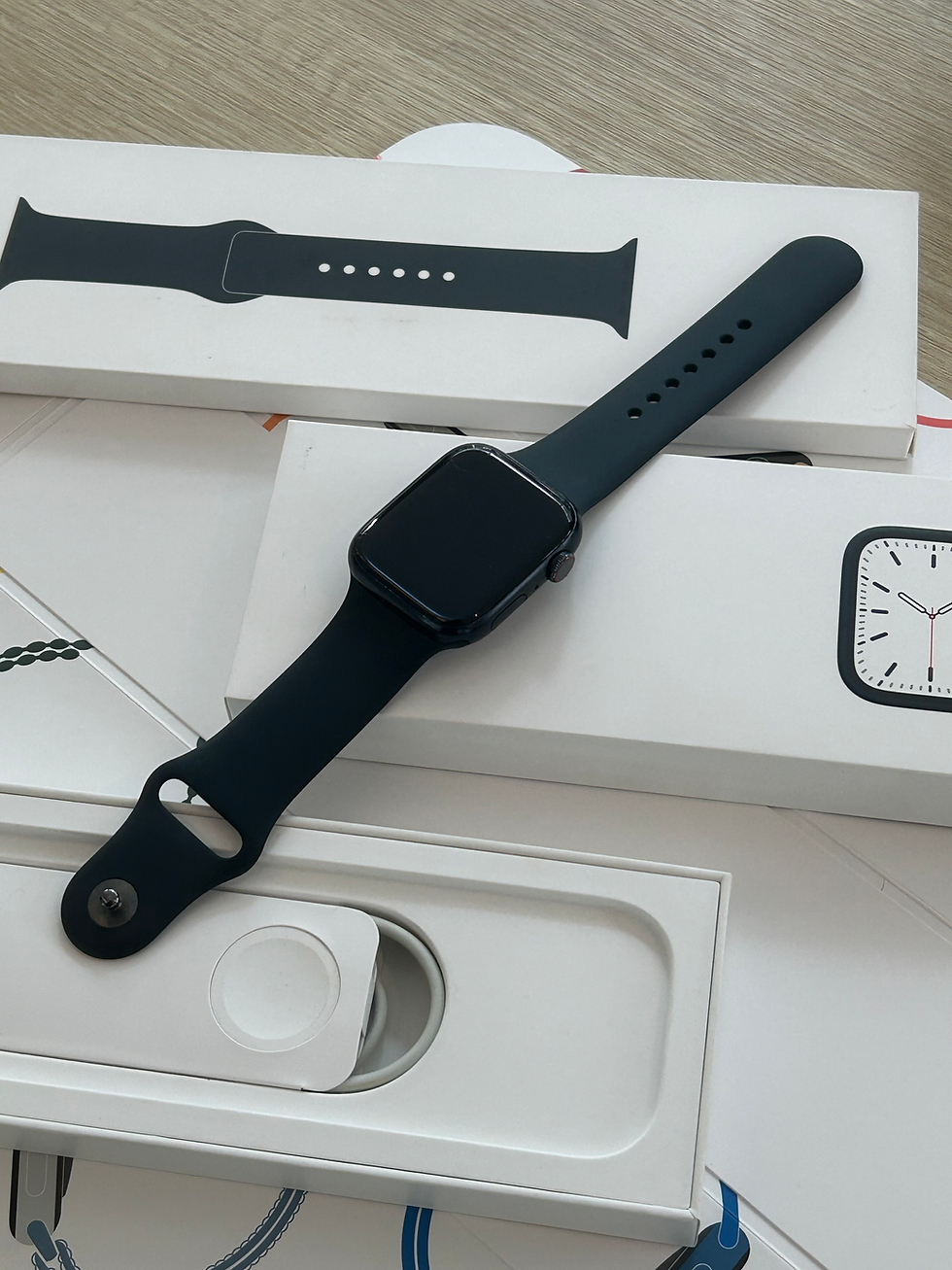 Miniatura: Apple Watch Series 7 45MM GPS + CELL Midnight (Seminovo)